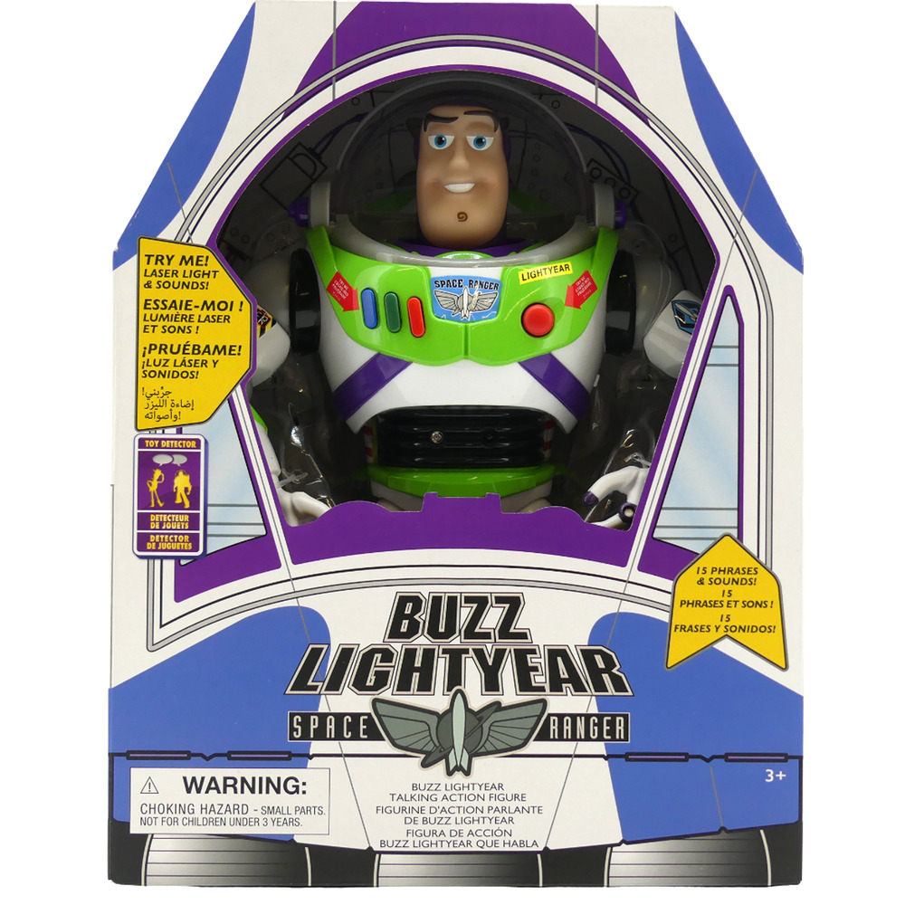 Disney Pixar Toy Story Buzz Lightyear Space Ranger Talking Action Figure